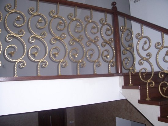 Iron railing 24