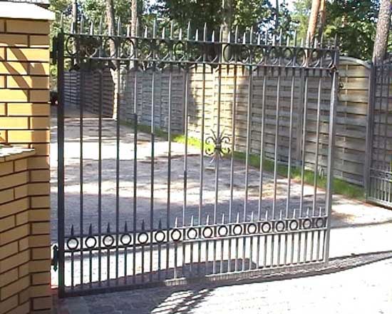 Wrought iron fence 15